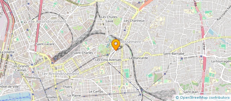 localisation de l'entreprise GRANDE OURSE PARADE à MARSEILLE