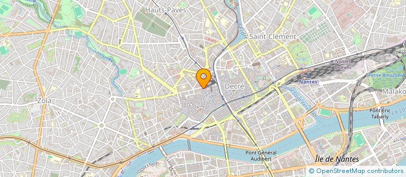 localisation de l'entreprise GRANDE PARAPHARMACIE DE PARIS à NANTES