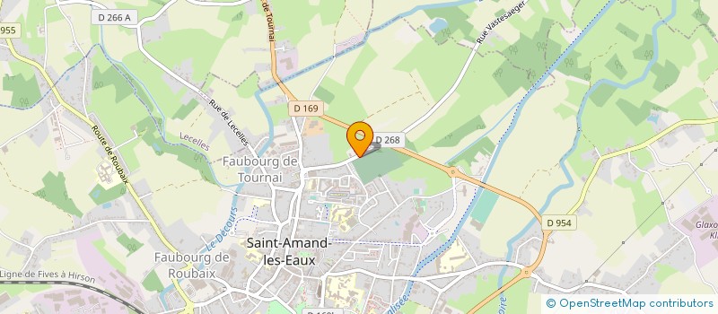 localisation de l'entreprise GRANDE PHARMACIE DE SAINT AMAND à SAINT-AMAND-LES-EAUX