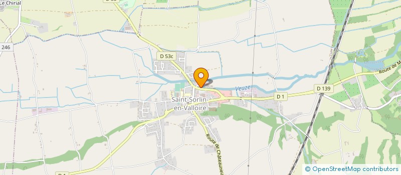 localisation de l'entreprise GRANDE PHARMACIE DE SAINT SORLIN  SAINT-SORLIN-EN-VALLOIRE