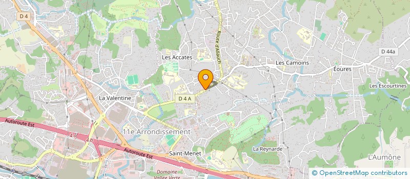 localisation de l'entreprise GRANDE PHARMACIE DES ACCATES  MARSEILLE