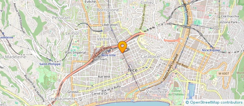 localisation de l'entreprise GRANDE PHARMACIE ELYSEE  NICE
