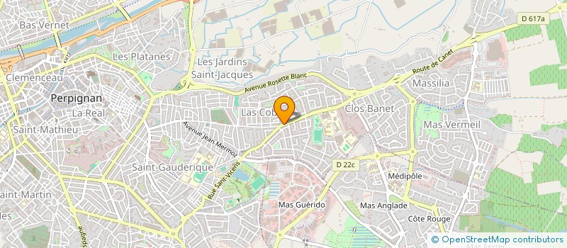 localisation de l'entreprise GRANDE PHARMACIE LAS COBAS à PERPIGNAN