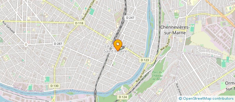 localisation de l'entreprise GRANDE PHARMACIE SAINT-HILAIRE  SAINT-MAUR-DES-FOSSES