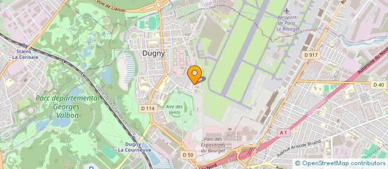 localisation de l'entreprise GRANDE PHARMACIE VALBON  DUGNY