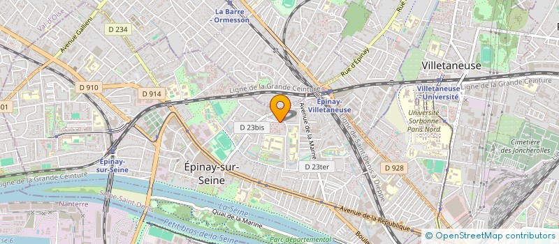 localisation de l'entreprise GRANDE PROPRETE MULTI SERVICE à EPINAY-SUR-SEINE