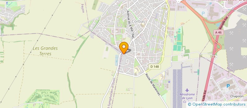 localisation de l'entreprise GRANDE REMISE TESLA SERVICES à CORBAS