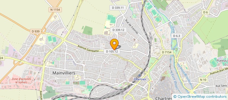 localisation de l'entreprise GRANDE RUE à CHARTRES