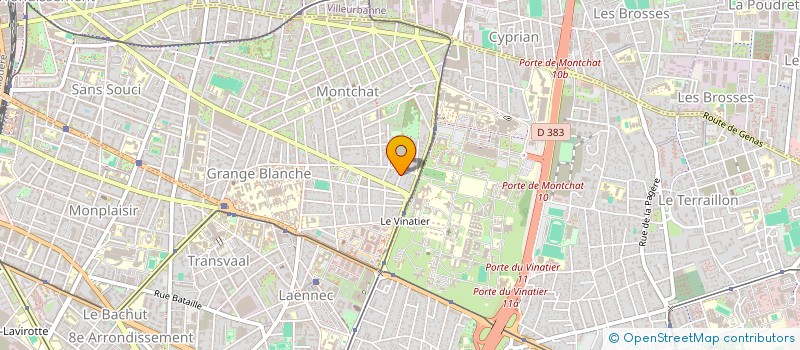 localisation de l'entreprise GRANDE RUE  LYON