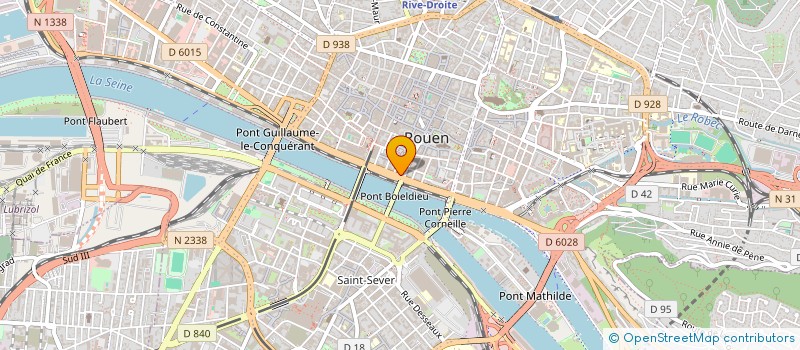 localisation de l'entreprise GRANDE RUE COMMERCE à ROUEN