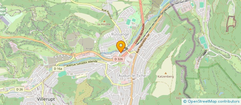 localisation de l'entreprise GRANDE SABOR BELA VISTA  AUDUN-LE-TICHE