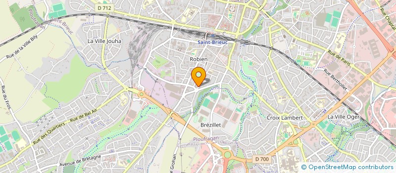 localisation de l'entreprise GRANDE SURFACE à SAINT-BRIEUC