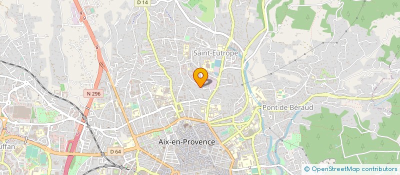 localisation de l'entreprise GRANDE TERRASSE à AIX EN PROVENCE