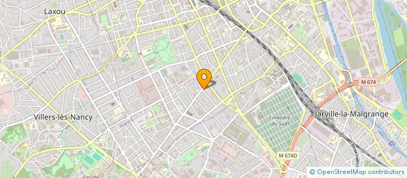 localisation de l'entreprise GRANDEMANGE  NANCY