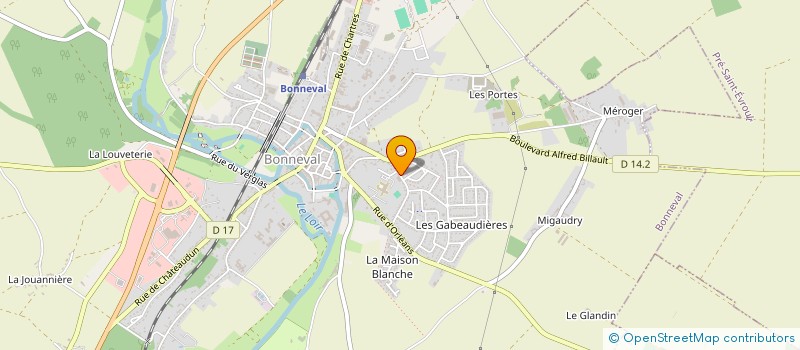 localisation de l'entreprise GRANDES ORG'SARL ENGINEERING à NEUVY-EN-DUNOIS
