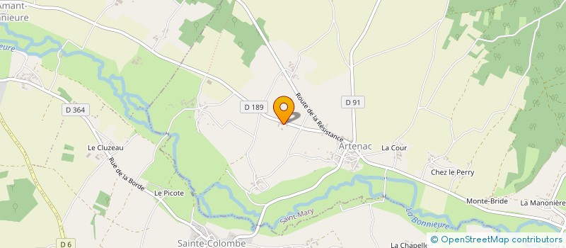localisation de l'entreprise GRANDES PLANTES à SAINT-MARY