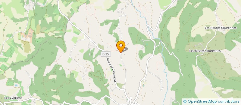 localisation de l'entreprise GRANDEUR  CASENEUVE