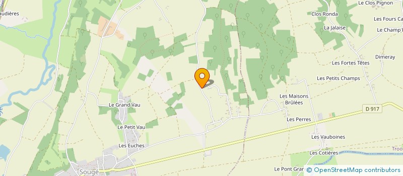 localisation de l'entreprise GRANDIMMO  SOUGE