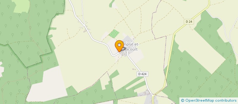 localisation de l'entreprise GRANDIN-CONSTANT  CHAMPLAT-ET-BOUJACOURT