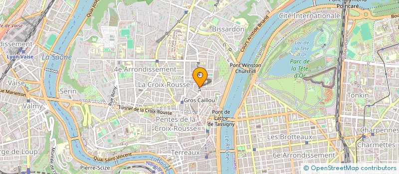 localisation de l'entreprise GRANDINVEST  LYON