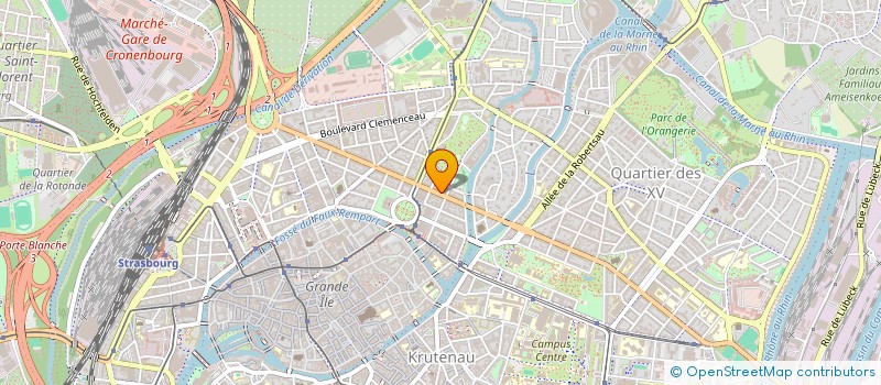localisation de l'entreprise GRANDIOSE RECORDS à STRASBOURG