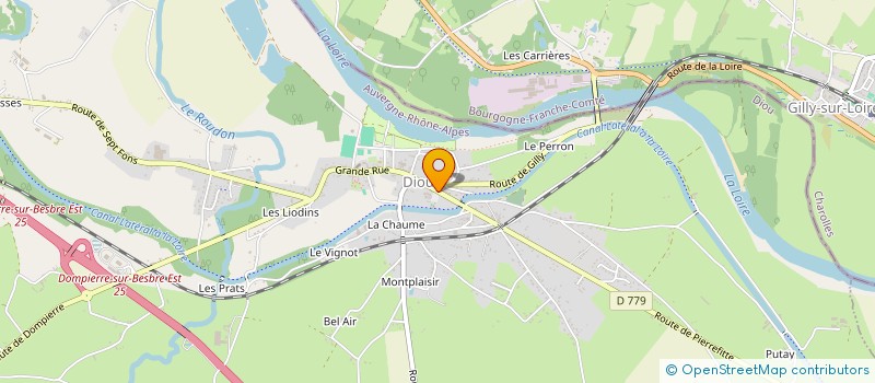 localisation de l'entreprise GRANDIR à DIOU