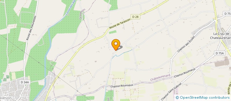 localisation de l'entreprise GRANDIR  CHATEAURENARD