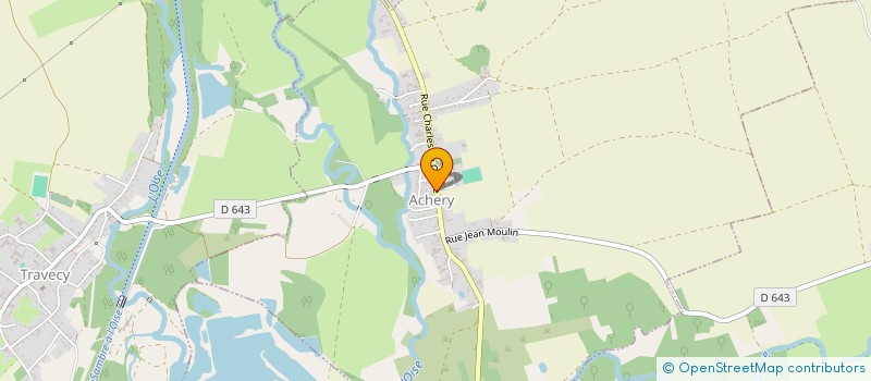 localisation de l'entreprise GRANDIR A ACHERY  ACHERY