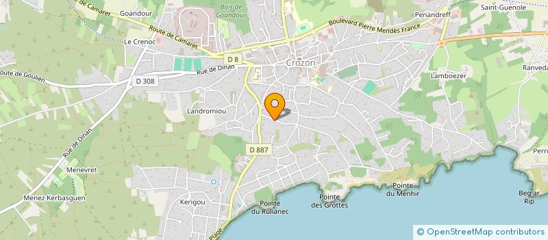 localisation de l'entreprise GRANDIR A BEFOTAKA-NORD MADAGASCAR à CROZON