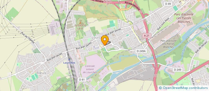 localisation de l'entreprise GRANDIR APRES  LOURCHES