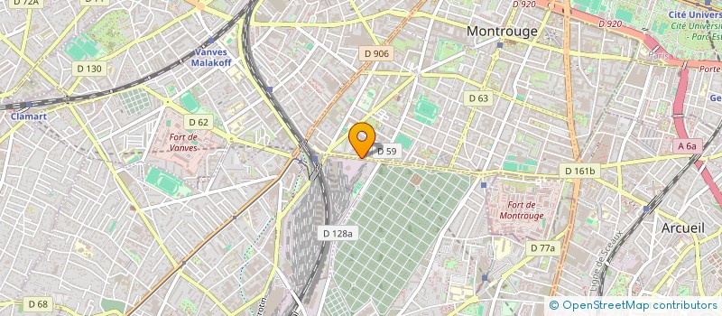 localisation de l'entreprise GRANDIR AUTREMENT à MONTROUGE