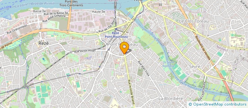 localisation de l'entreprise GRANDIR D'UN MONDE A L'AUTRE-EDITIONS D'UN MONDE A L'AUTRE à REZE