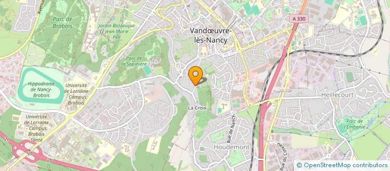 localisation de l'entreprise GRANDIR DIGNEMENT  NANCY