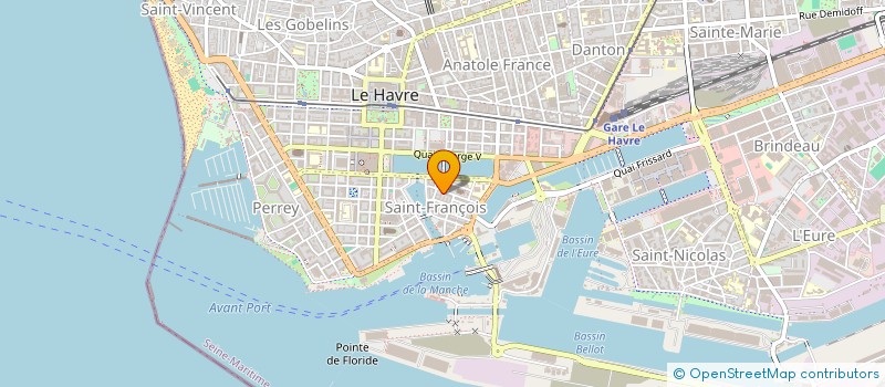 localisation de l'entreprise GRANDIR EN CHANTANT à LE HAVRE