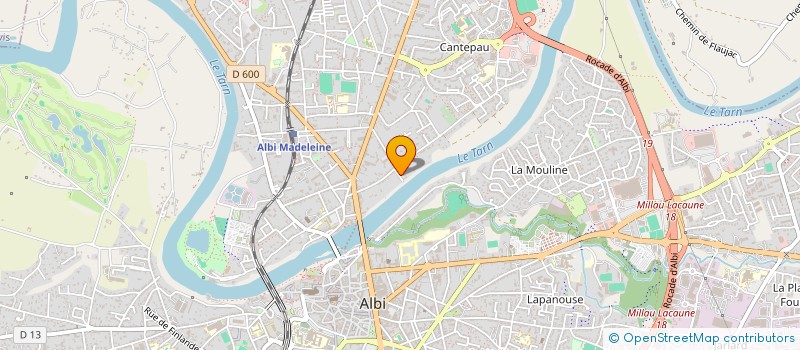 localisation de l'entreprise GRANDIR EN HAITI à ALBI