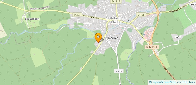 localisation de l'entreprise GRANDIR EN REVANT à CASTELNAU-DE-MEDOC