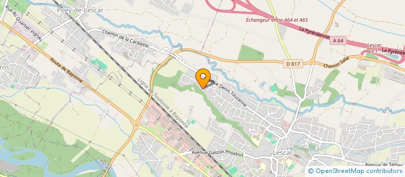 localisation de l'entreprise GRANDIR ENSEMBLE à LESCAR