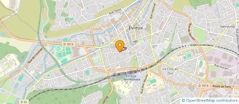 localisation de l'entreprise GRANDIR ENSEMBLE à EVREUX