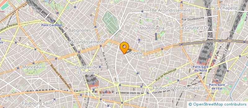localisation de l'entreprise GRANDIS BIOTECH FRANCE à PARIS