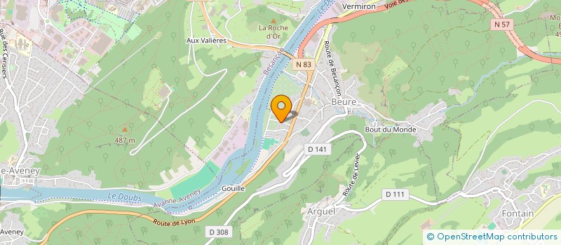 localisation de l'entreprise GRANDISSIMMO  BEURE