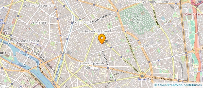 localisation de l'entreprise GRANDMA'S RECORDS  PARIS