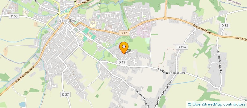 localisation de l'entreprise GRANDMOUJIN  SAINT-LYS