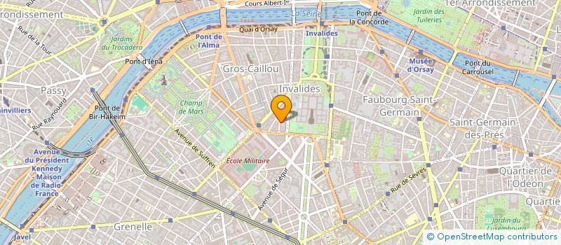 localisation de l'entreprise GRANDOU CONSULTING  PARIS