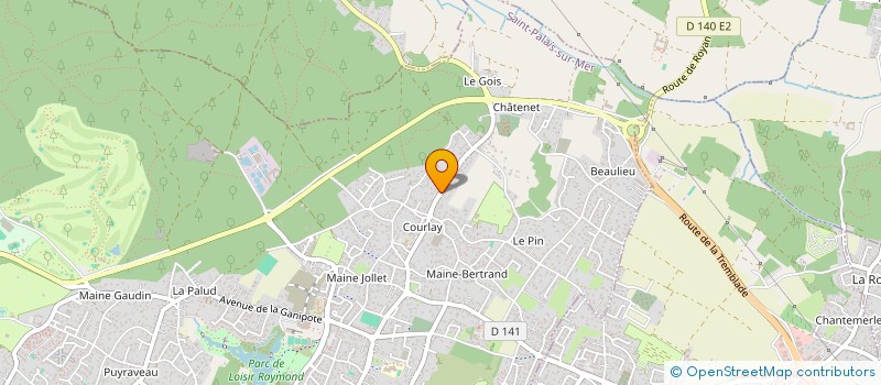localisation de l'entreprise GRANDS CHAMPS à NANTES