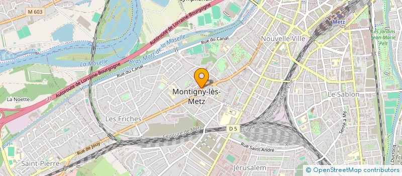 localisation de l'entreprise GRANDS COEURS KIDEIRA à MONTIGNY-LES-METZ