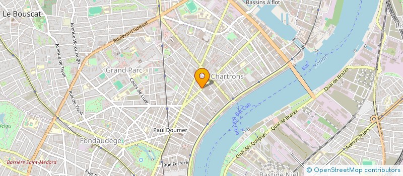 localisation de l'entreprise GRANDS CRUS HERITAGE  BORDEAUX