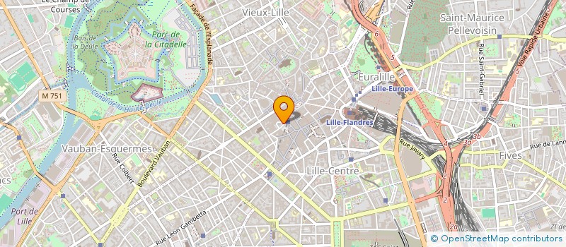 localisation de l'entreprise GRANDS MONTETS à LILLE