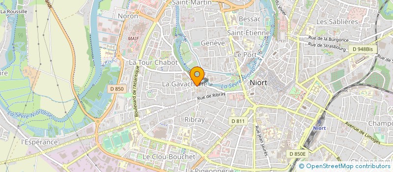 localisation de l'entreprise GRANDS MOTS  GRANDES MUSIQUES  NIORT