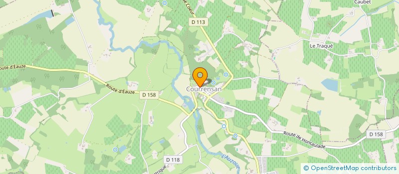 localisation de l'entreprise GRANDS PARCS  LAGRAULET-DU-GERS