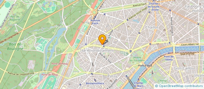 localisation de l'entreprise GRANDS PASSAGES PARISIENS à PARIS